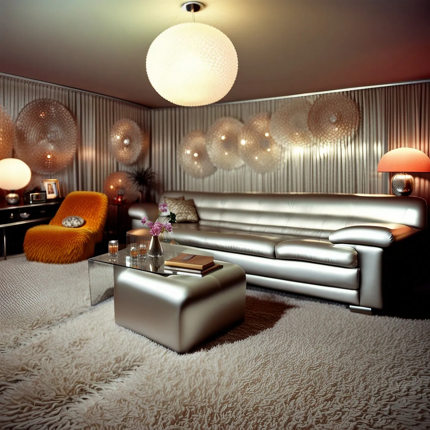 Illustration for: Aesthetic of the 1970s: A Journey into the Decade’s Iconic Home Design Styles