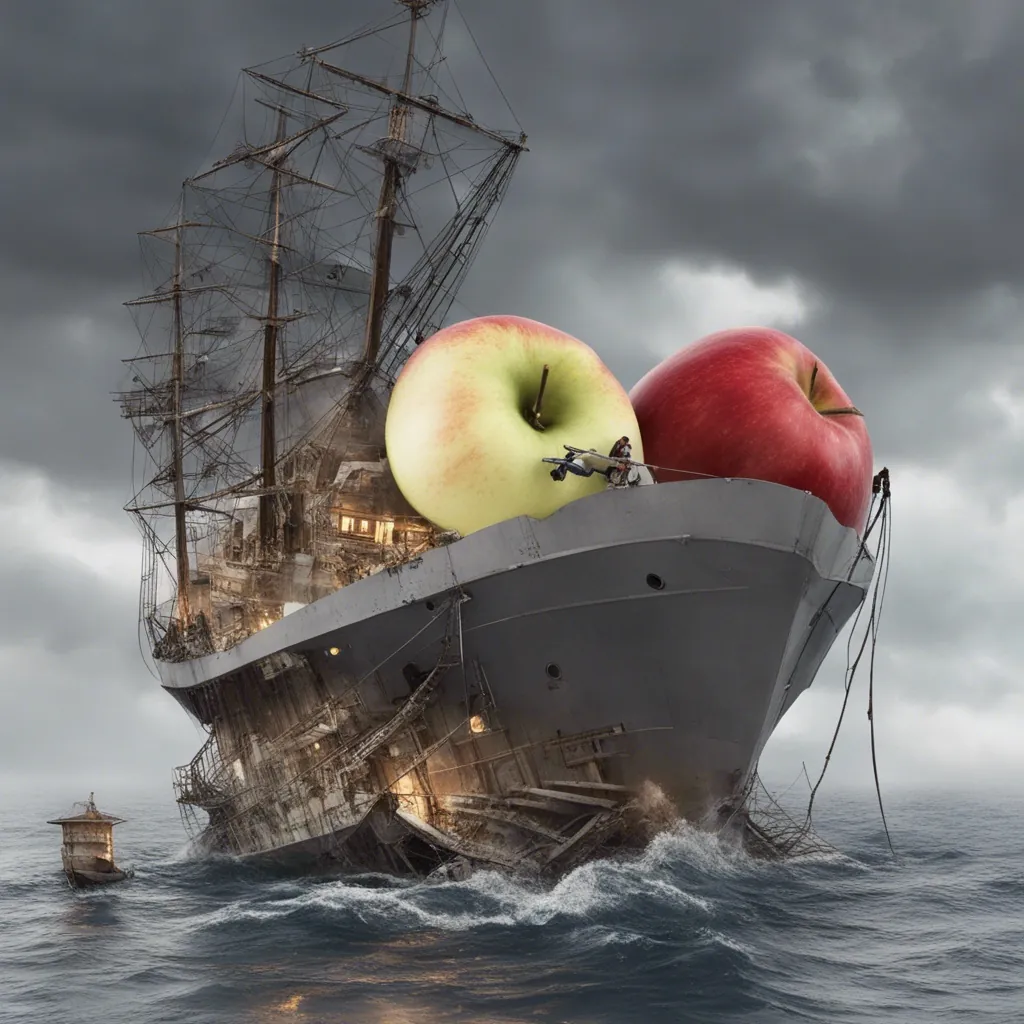 Illustration for: Apple's Great Toronto Escape: Why the Tech Giant's Retail Rollercoaster is Pure Entertainment