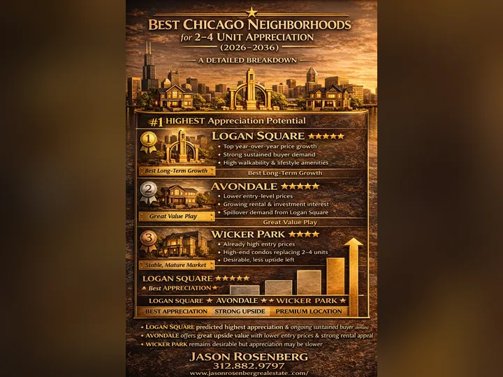 Cover image for the article: Avondale vs Logan Square vs Wicker Park | Best 2–4 Unit Investments in Chicago