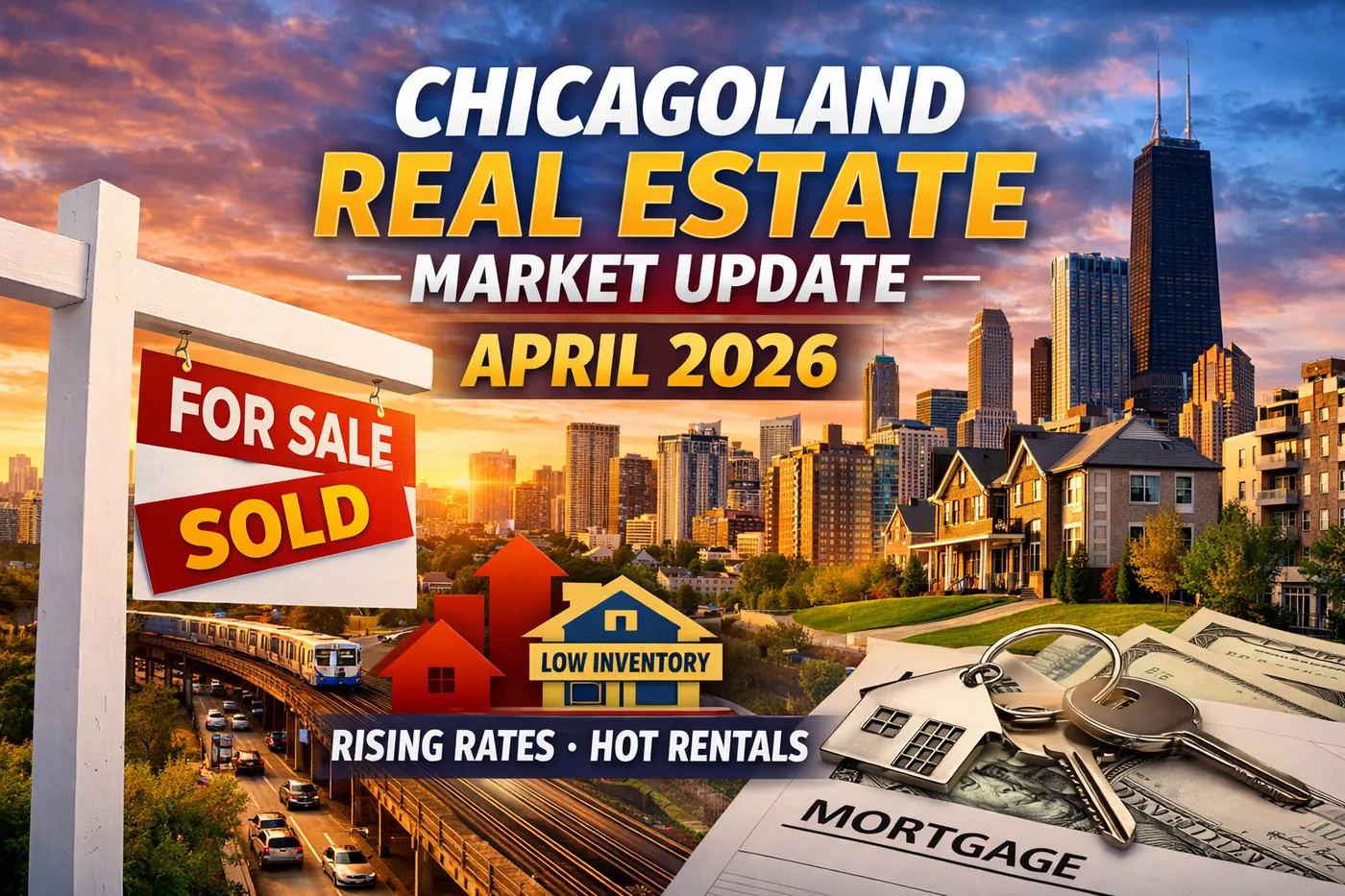 Illustration for: Chicagoland Real Estate Update: The Latest Housing News