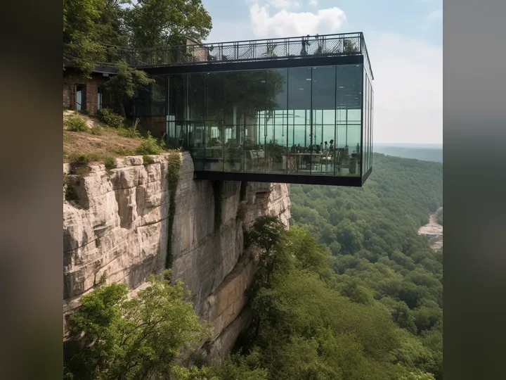 Cover image for the article: Cliffhanger Homes: Living on the Edge
