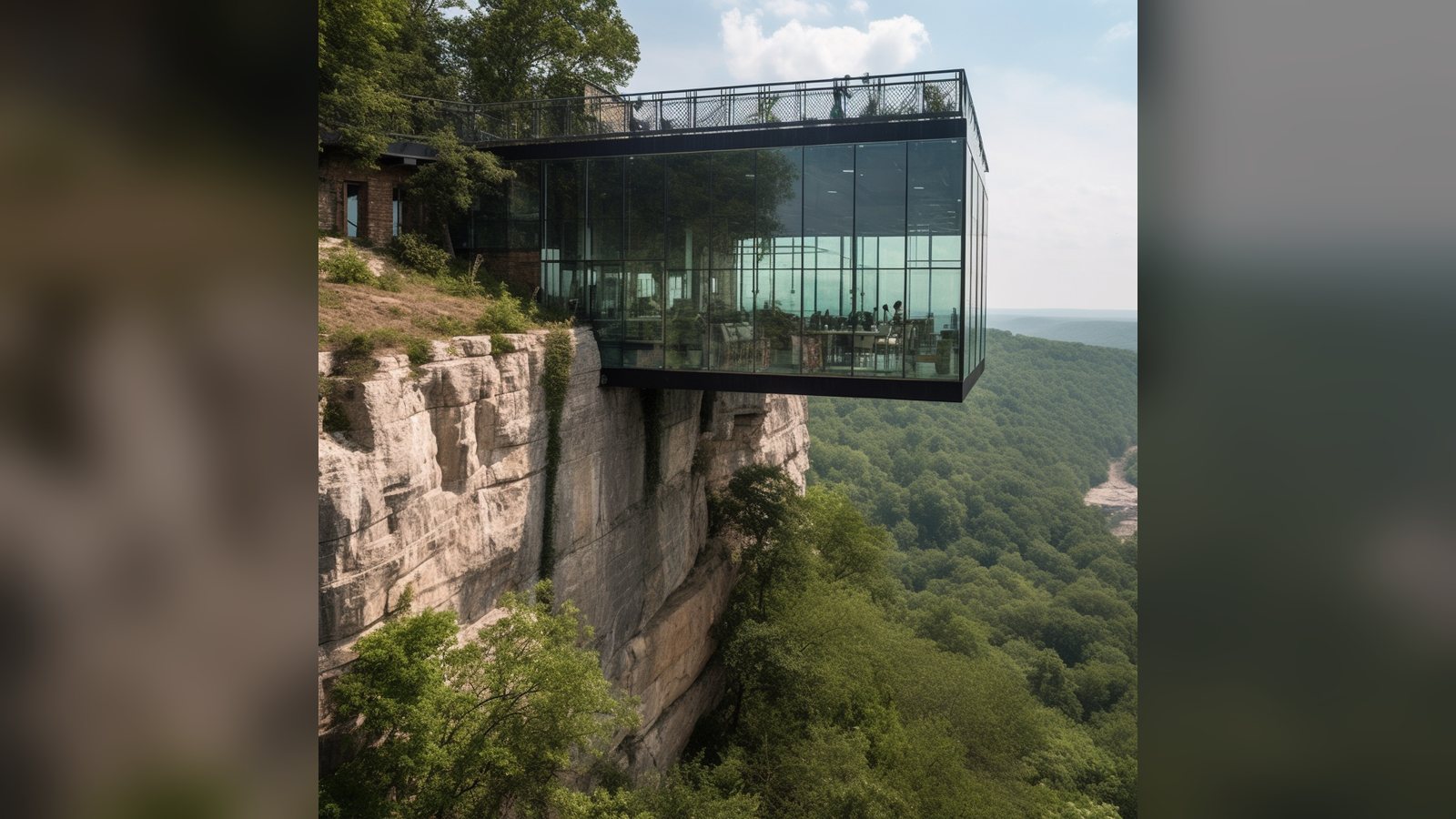 Cover image for the article: Cliffhanger Homes: Living on the Edge
