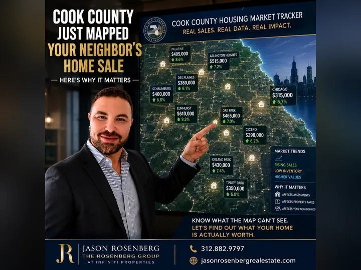 Cover image for the article: Cook County Just Published a Map of What Your Neighbors' Homes Sold For — Here's Why You Should Care