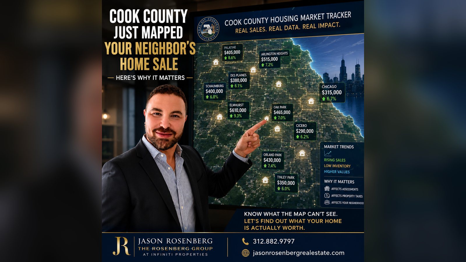 Cover image for the article: Cook County Just Published a Map of What Your Neighbors' Homes Sold For — Here's Why You Should Care