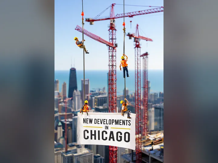 Cover image for the article: Cranes, Trains, and Stadium Dreams: Chicago’s Hottest Developments in 2025