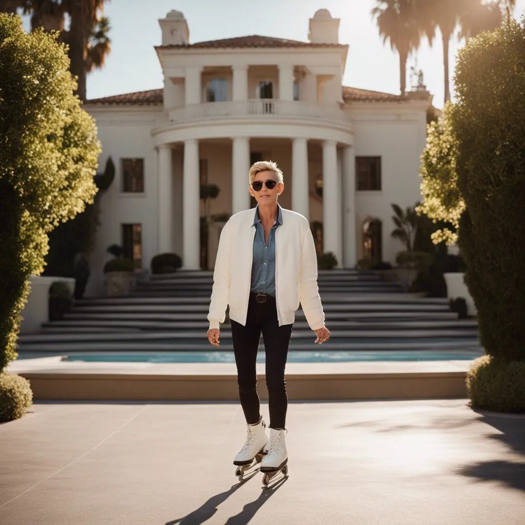Illustration for: Ellen DeGeneres’ Montecito Marvel: A Peek into Celebrity Real Estate!