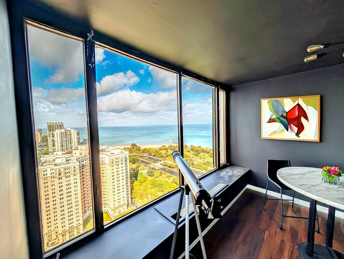 Illustration for: Featured Listing: Luxury One-Bedroom Condominium with Breathtaking Views5455 N Sheridan Rd Unit 3615, Chicago,