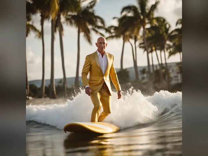Cover image for the article: From Silicon Valley to Sun-Kissed Shores: Bezos' New Billionaire Bunker in Miami Beach