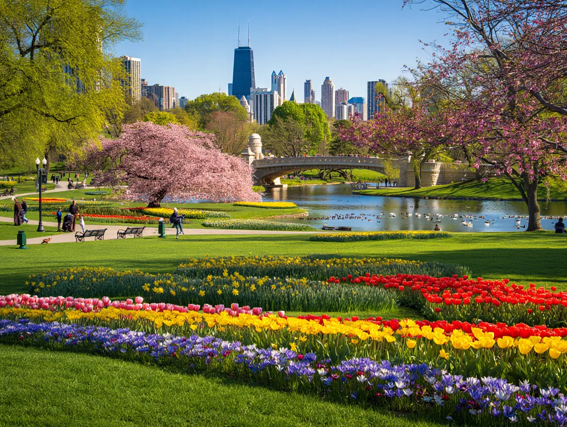 Illustration for: Greystones & Green Space vs. Wrigley & Walkups: Your Fun Guide to Lincoln Park vs. Lakeview