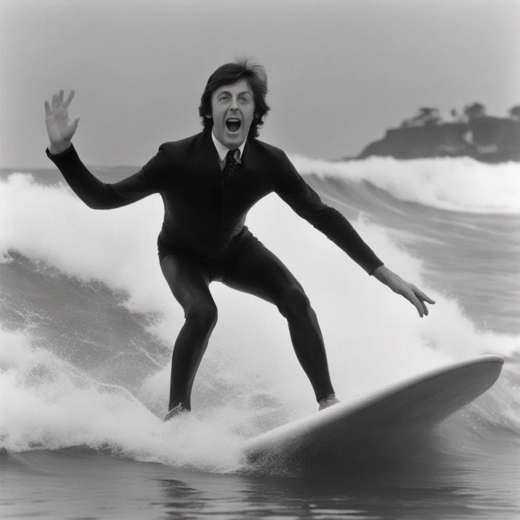 Illustration for: Hey Jude, Wanna Buy Paul McCartney's Beverly Hills Bungalow?