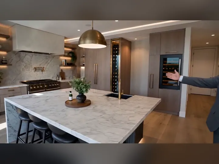Cover image for the article: Kitchen Design Trends 2026: RIP All-White Kitchens, Hello "Cozy Luxury" (And Hiding Your Toaster)