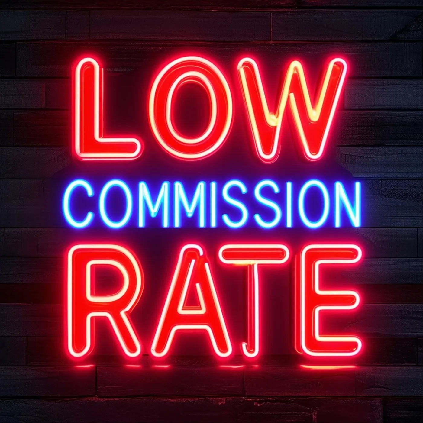Illustration for: Meet Low Commission Rate!