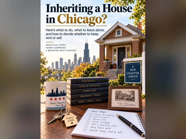 Cover image for the article: Mom's House Has a 3% Mortgage and an Insurance Clock. Here's What Illinois Heirs Should Do First.