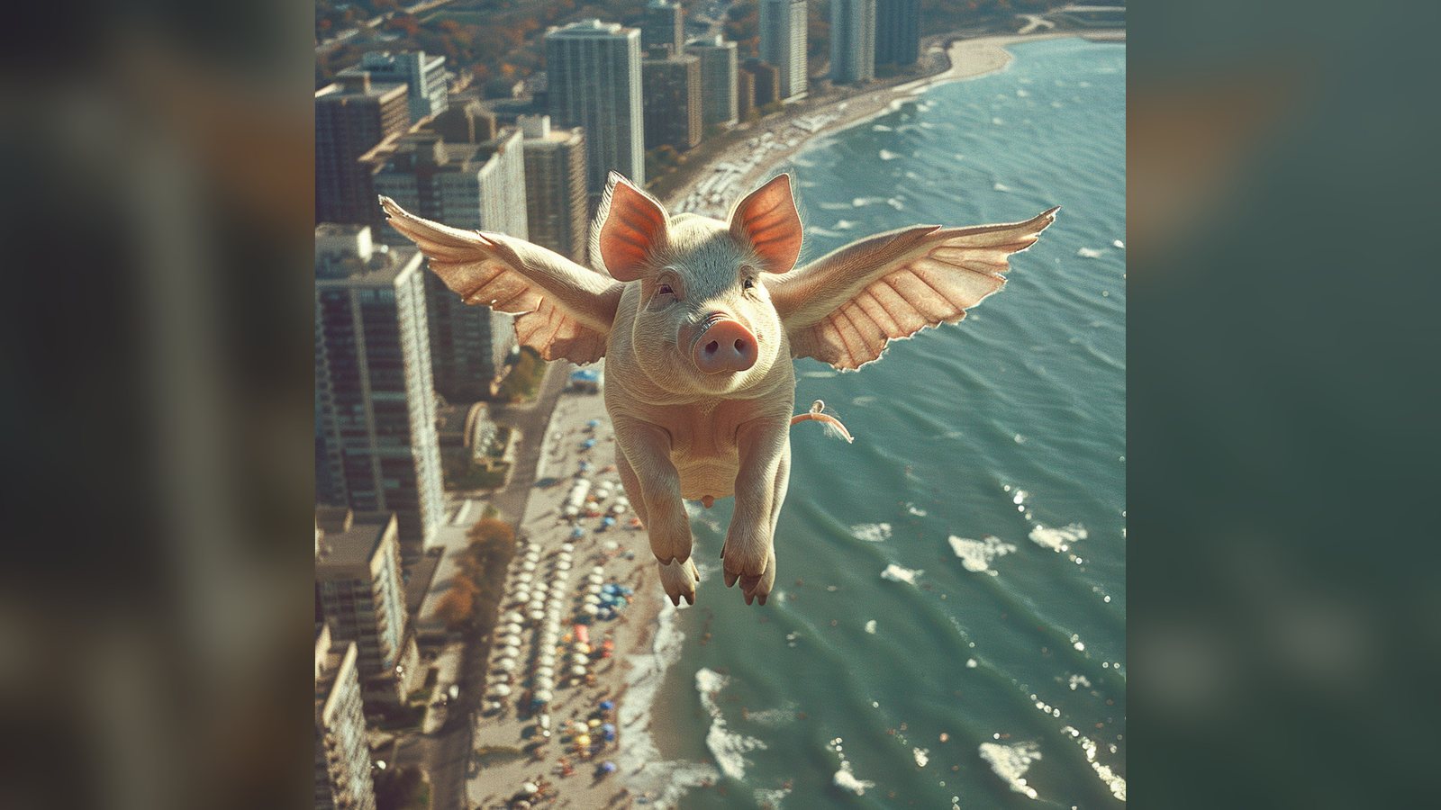 Cover image for the article: PIGS HAVE FLOWN!