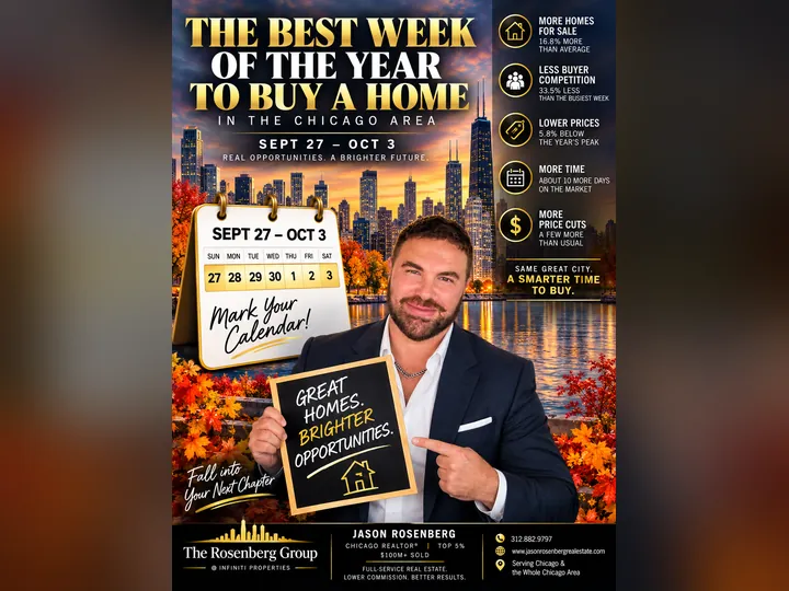 Cover image for the article: Realtor.com Says the Best Week of 2026 to Buy a Home Starts Sunday. In Chicago, It Could Be a Great Week to Sell, Too.