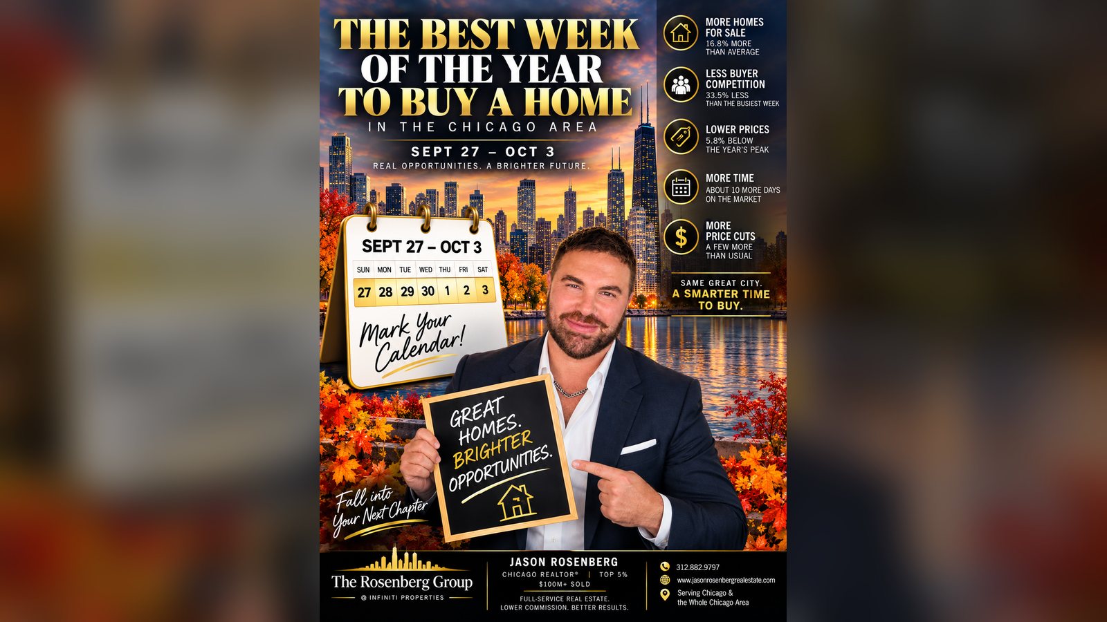 Cover image for the article: Realtor.com Says the Best Week of 2026 to Buy a Home Starts Sunday. In Chicago, It Could Be a Great Week to Sell, Too.