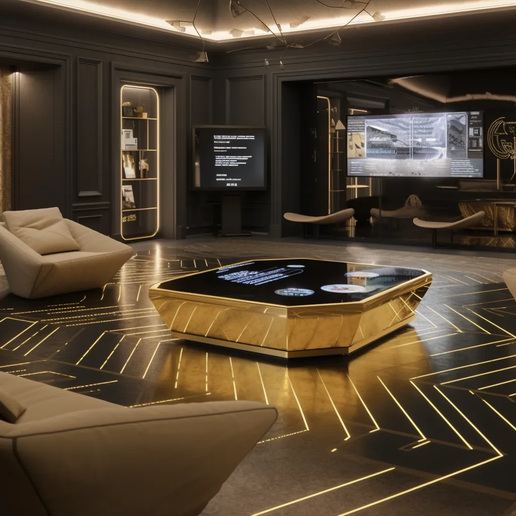 Illustration for: Smart Home Technology: Shaping the Future of Interior Design and Real Estate