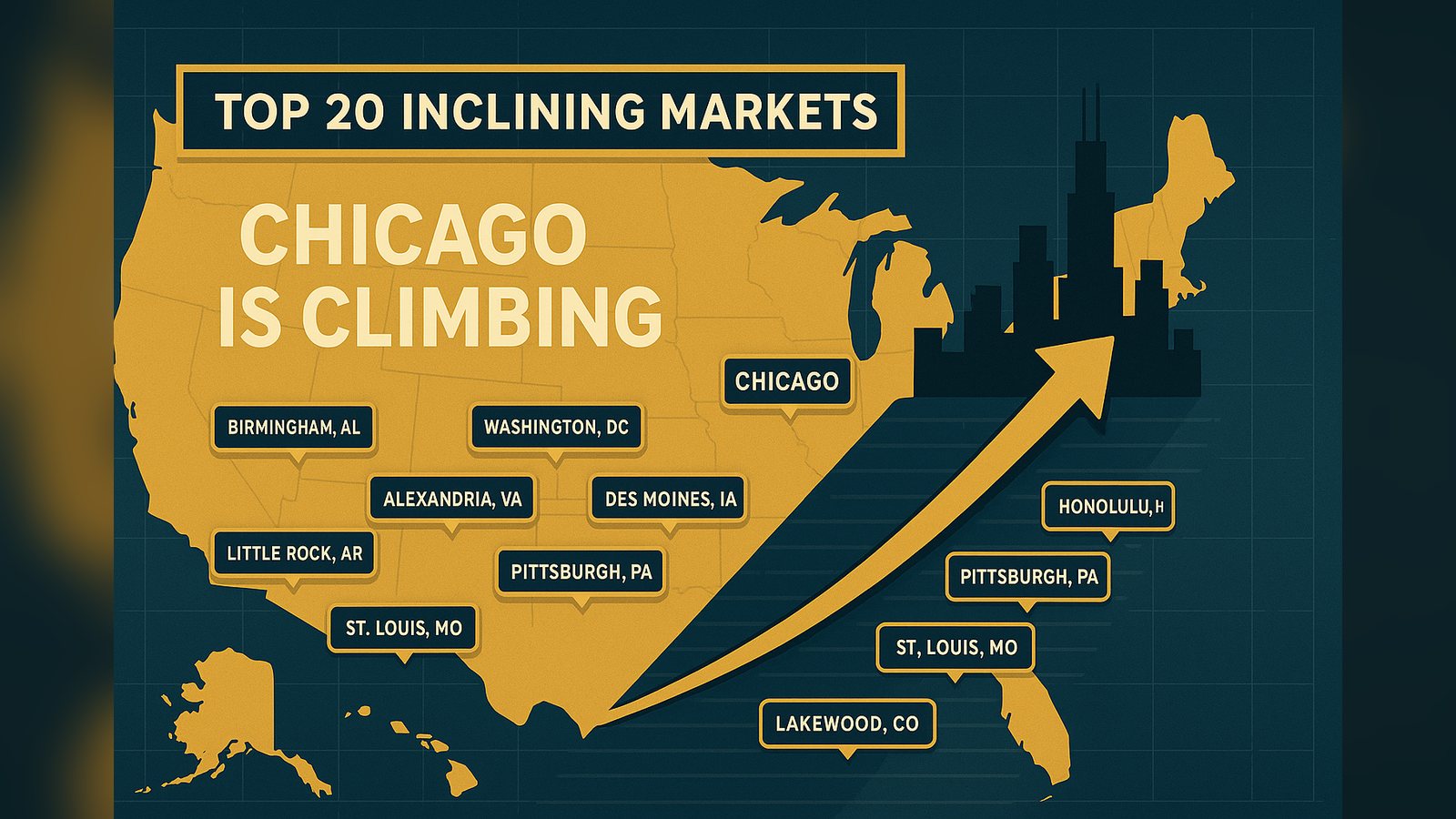 Cover image for the article: The 20 Most “On-the-Up” Housing Markets Right Now (and Where Chicago Lands)