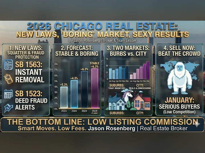 Cover image for the article: The 2026 Chicago Real Estate Forecast: New Laws, No Drama, and Why "Boring" is the New Sexy!