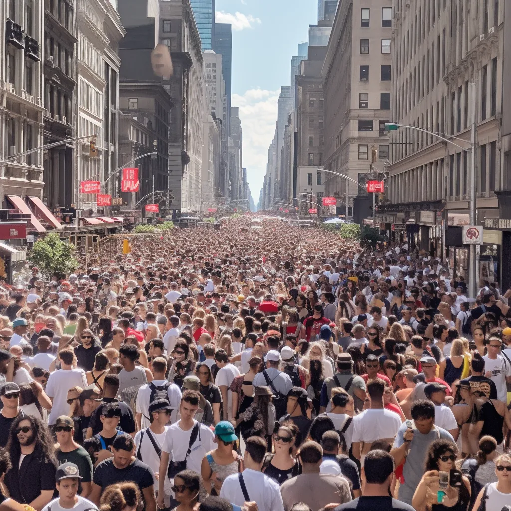 Illustration for: The Big Apple's Comeback: Manhattan County Reverses Population Loss! 🍎🗽