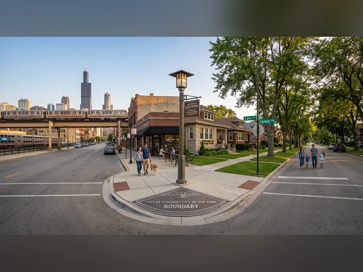 Cover image for the article: The Border Town Solution: 4 Chicagoland Suburbs with City Perks and Major Financial Upsides