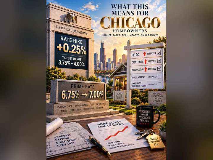 Cover image for the article: The Fed Raised Rates Wednesday for the First Time in Three Years. Your 30-Year Mortgage Didn't Move — Your HELOC Repriced This Morning.