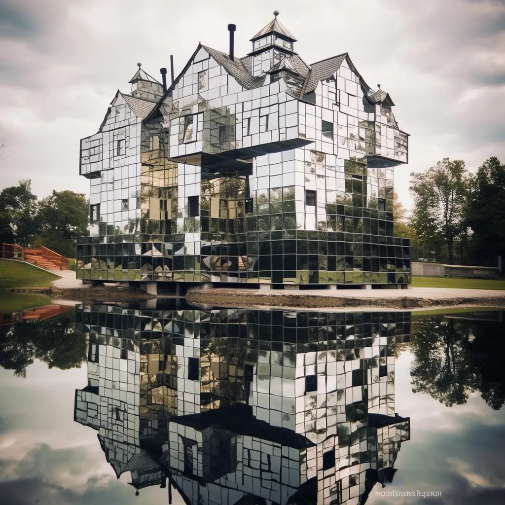 Illustration for: The Fun House of Mirrors: Extraordinary Architectural Wonders