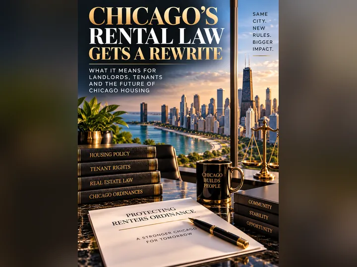 Cover image for the article: The Mayor Rewrote Chicago's Rental Ordinance Last Week. Whether It Touches Your Building May Now Come Down to Whether You Live in It.