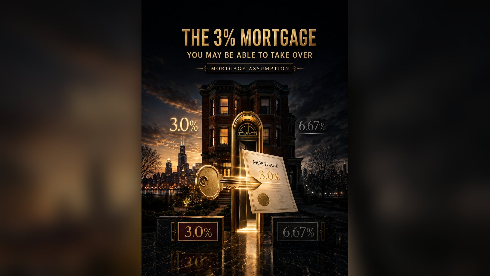 Cover image for the article: There Are Chicago Homes for Sale With a 3% Mortgage Already Attached. Here's How You Take It Over.