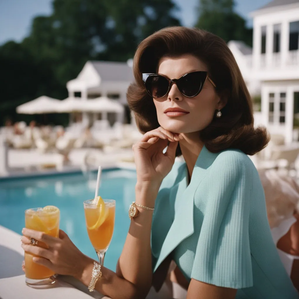 Illustration for: Tom Ford Taps into the Hamptons: A Stylish Splash with Jackie O Vibes!