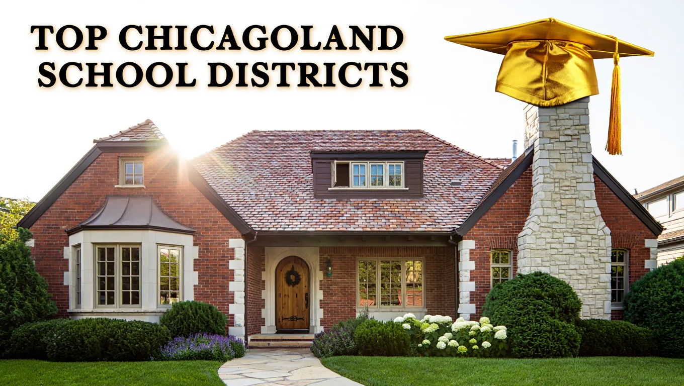Illustration for: 🏡 Top 10 School Districts in Chicagoland (2025) — And What That Means for Real Estate