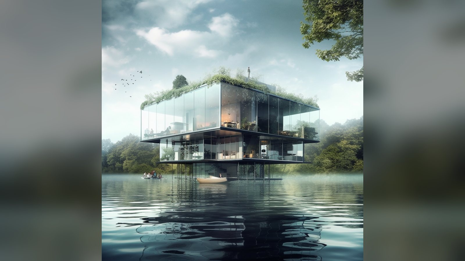 Cover image for the article: Waterworld: 5 Astonishing Modern Aquatic Homes that Redefine Living on Water