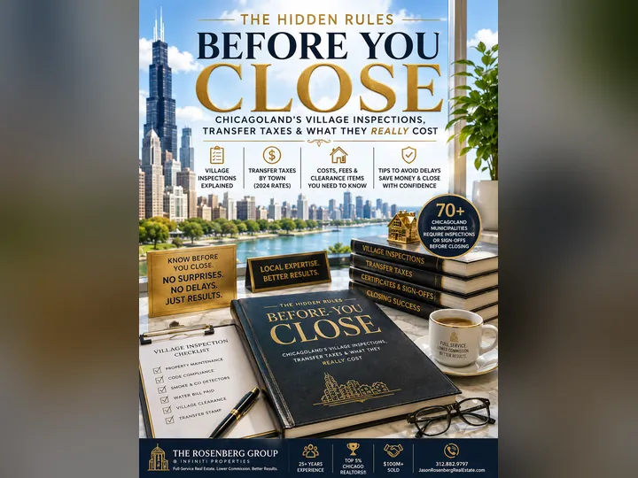 Cover image for the article: You Can't Put a For-Sale Sign in Your Elmwood Park Yard Until the Village Has Inspected the House. More Than 70 Chicagoland Towns Have Their Own Version.