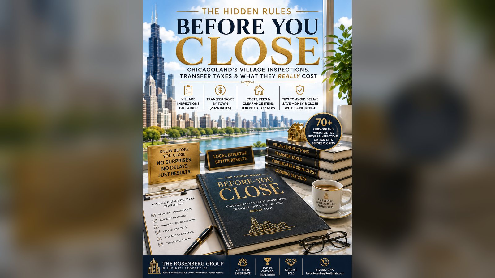 Cover image for the article: You Can't Put a For-Sale Sign in Your Elmwood Park Yard Until the Village Has Inspected the House. More Than 70 Chicagoland Towns Have Their Own Version.